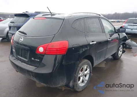 2010 Nissan Rogue Sl z USA, uszkodzony, nr VIN JN8AS5MV1AW103285